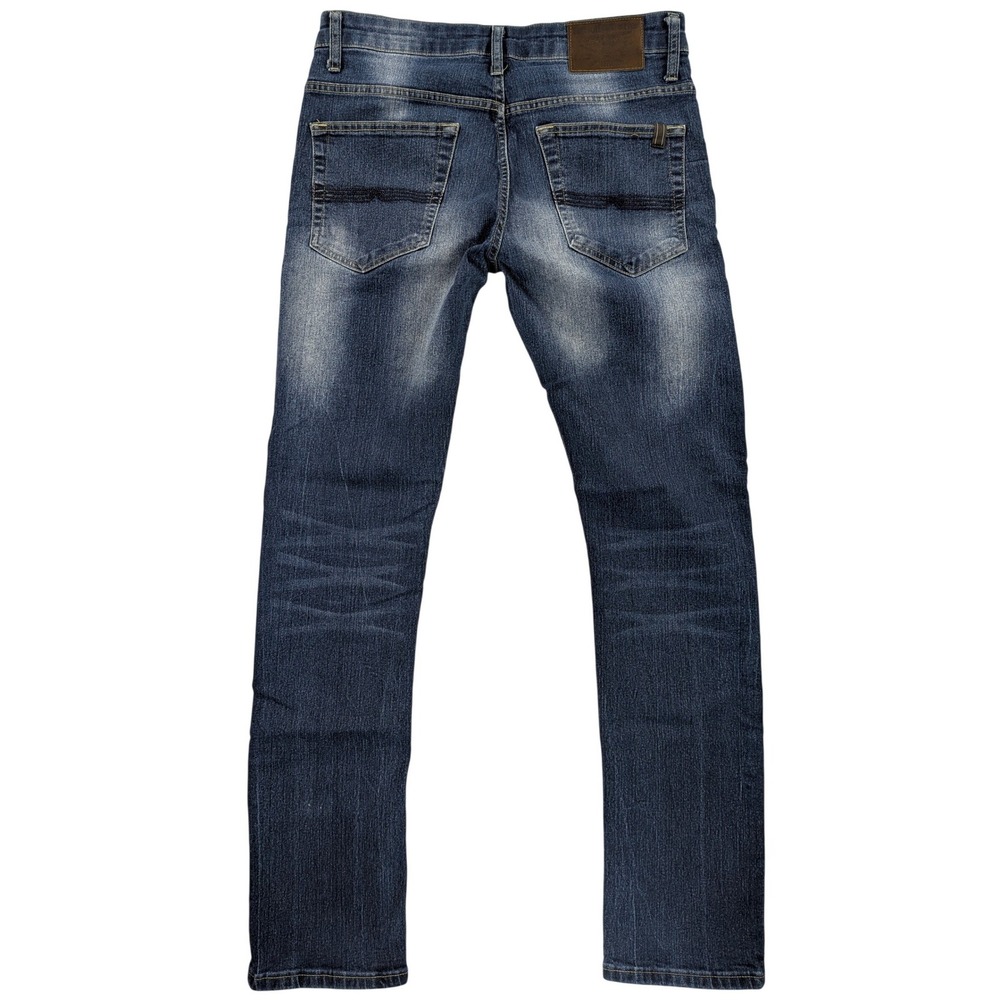Buffalo David Bitton Jeans Mens 32 Dark Wash Ash-X Basic Skinny Stretch Premium - Picture 3 of 10